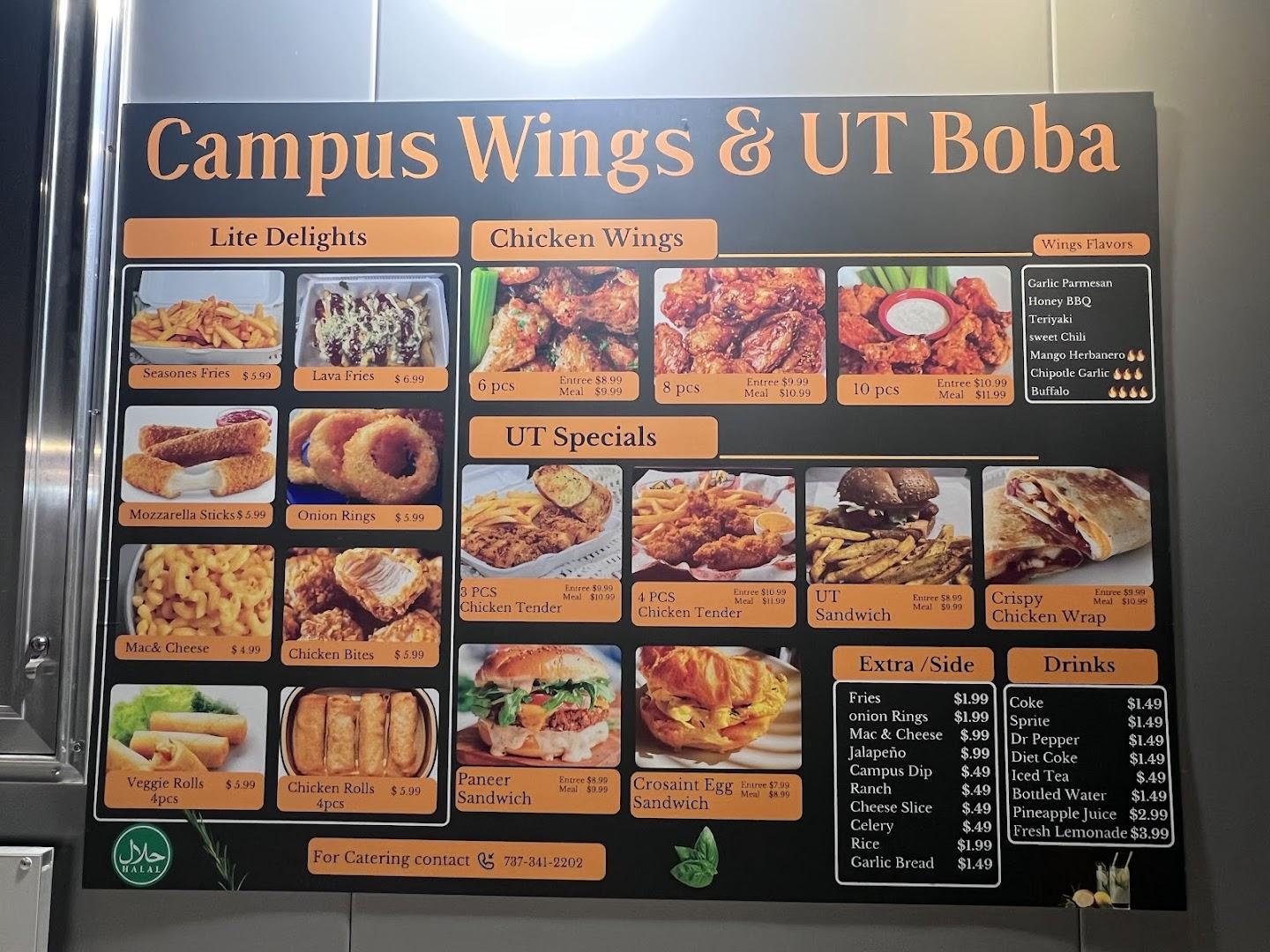 Campus Wings and Pizza